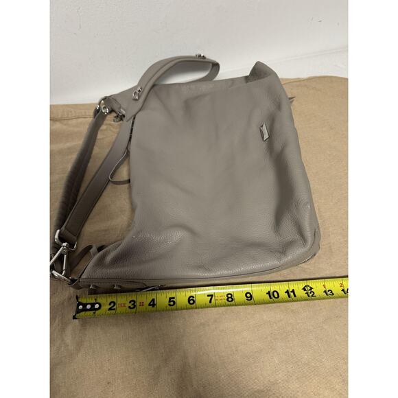 Botkier Shoulder Bag Womens Large Slouchy Hobo Purse Silver Hardware Leather - Picture 16 of 16